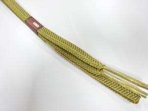 未使用品　正絹　手組帯締め